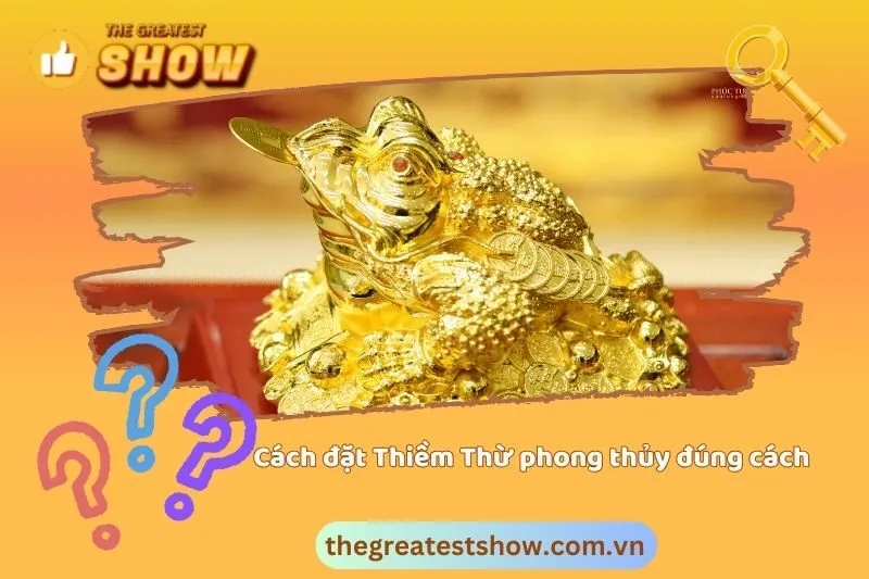 Cách đặt Thiềm Thừ phong thủy đúng cách