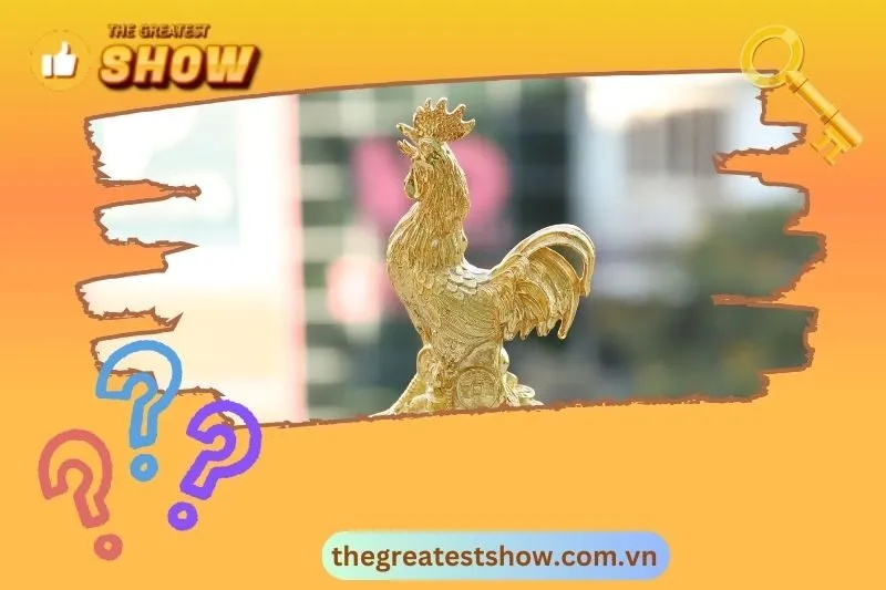 Tác dụng phong thủy của tượng gà trống