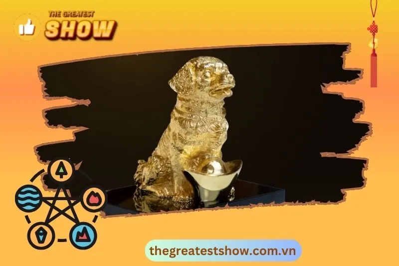Ý nghĩa của tượng Chú Chó phong thủy
